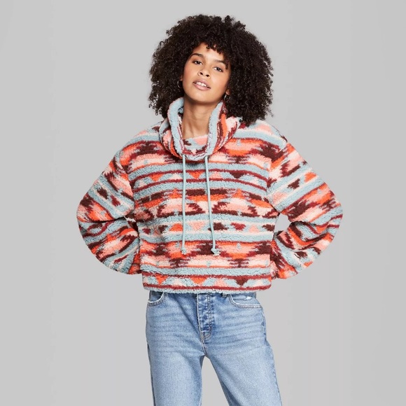 sherpa pullover target